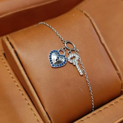 دستبند نقره زنانه -کد b1110